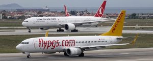istanbul flygplats panorama 300x120 - Passenger Airplane At Istanbul Airport (ist)
